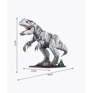 Конструктор пластиковый Qman Динозавры "Мир Динозавров" (1988 деталей)